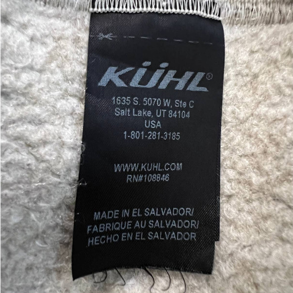 Kuhl Born in the Mountains Women's Stella Jacket Size S in Brown Fuzzy Fleece - Picture 5 of 8